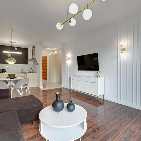 Apartment Waterlane Riverside Spa, Pool & Gym By Downtown Gdansk