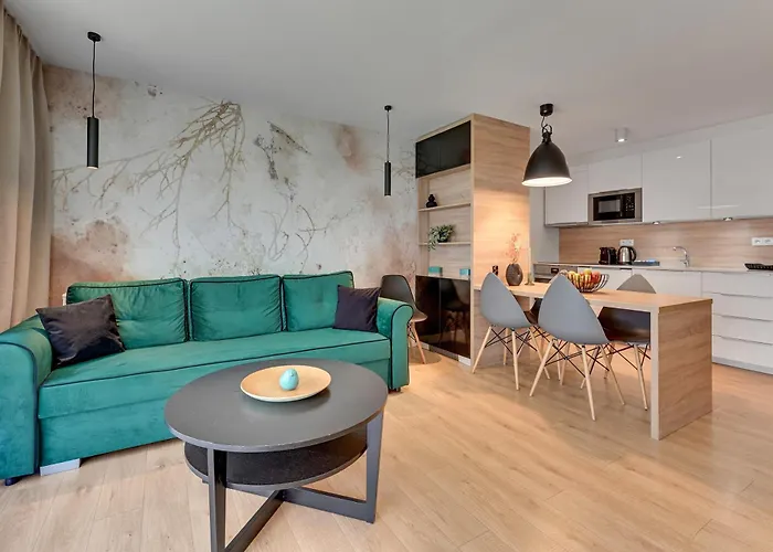 Апарт-отель Waterlane Riverside Spa, Pool & Gym By Downtown Гданьск